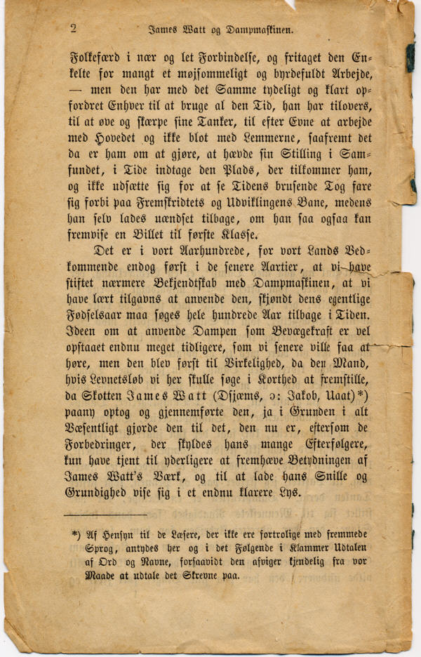 Albert Andresen: James Watt og Dampmaskinen, side 02