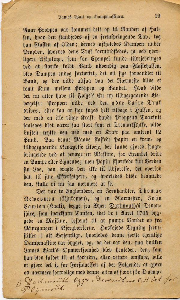 Albert Andresen: James Watt og Dampmaskinen, side 19