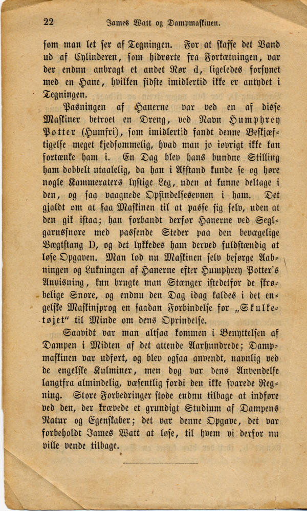 Albert Andresen: James Watt og Dampmaskinen, side 22