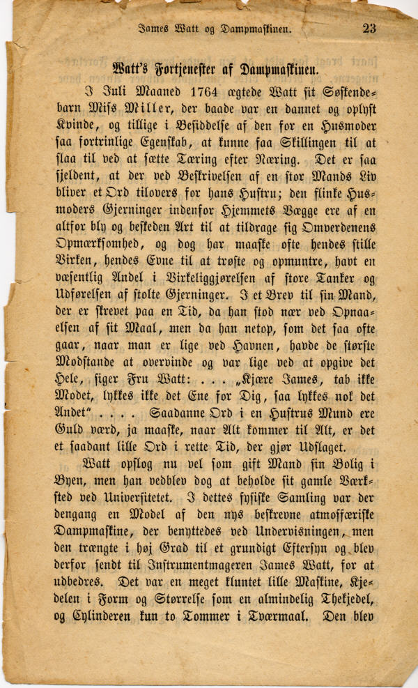 Albert Andresen: James Watt og Dampmaskinen, side 23