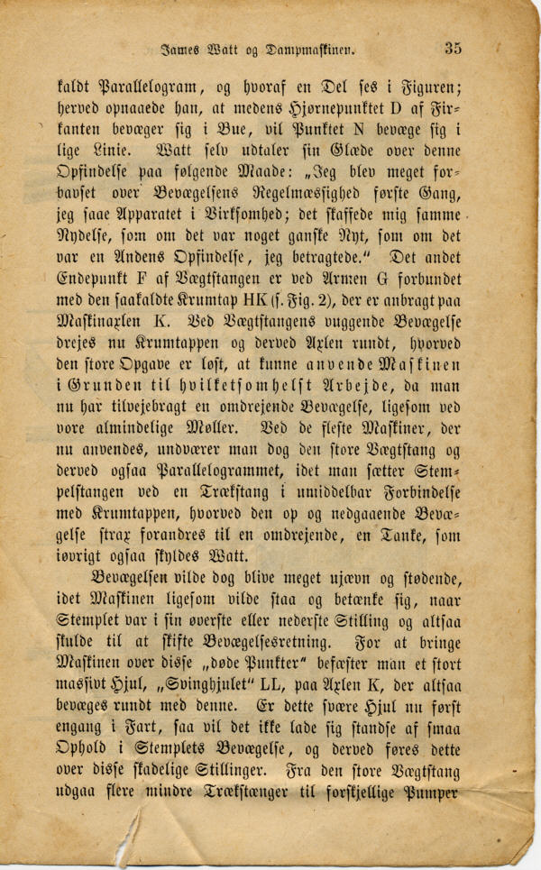 Albert Andresen: James Watt og Dampmaskinen, side 35