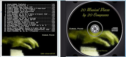 20 Musical Pieces by 20 Composers